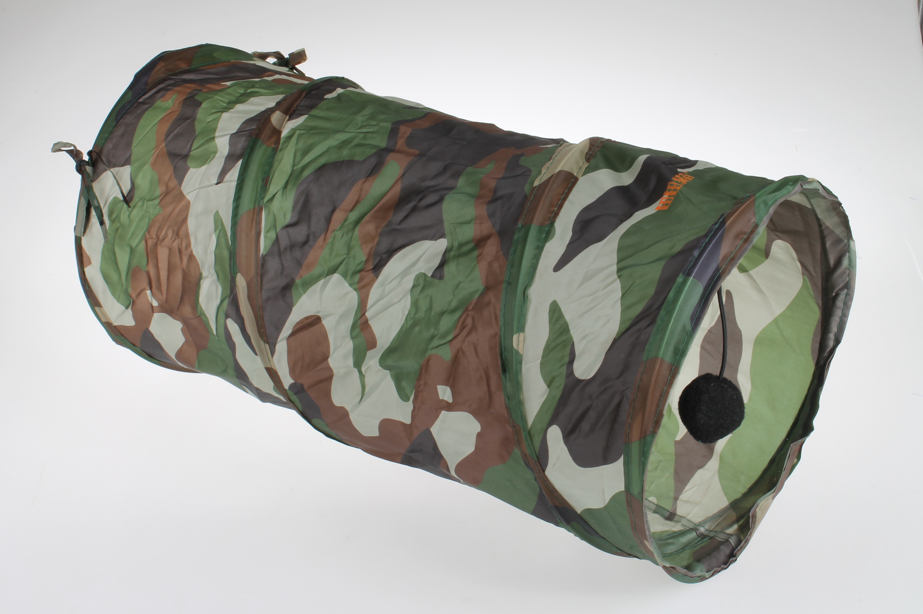 簡約迷彩貓隧道玩具