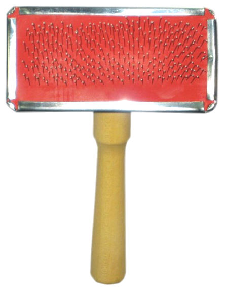 #9502~針梳(白膠珠頭)配小梳