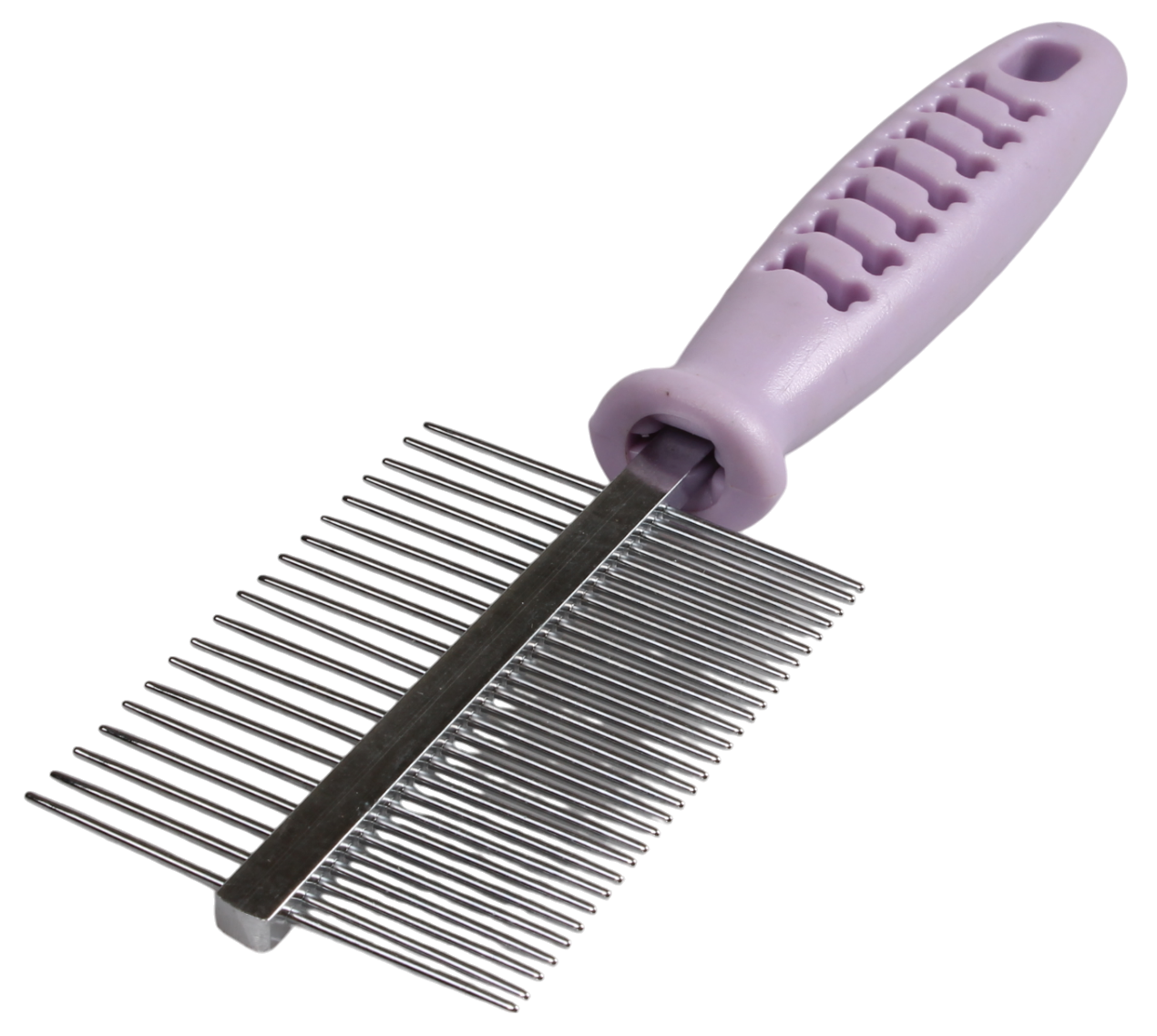 KK-1643~長短針膠柄梳(32針)