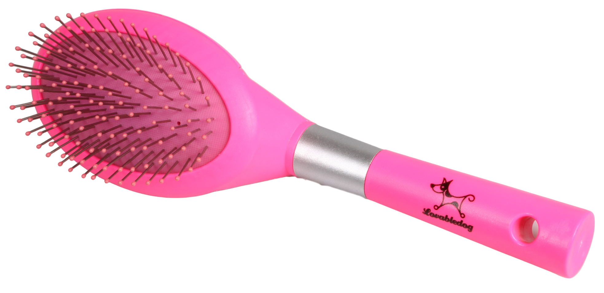 Lovabledog017超柔軟圓頭鋼梳