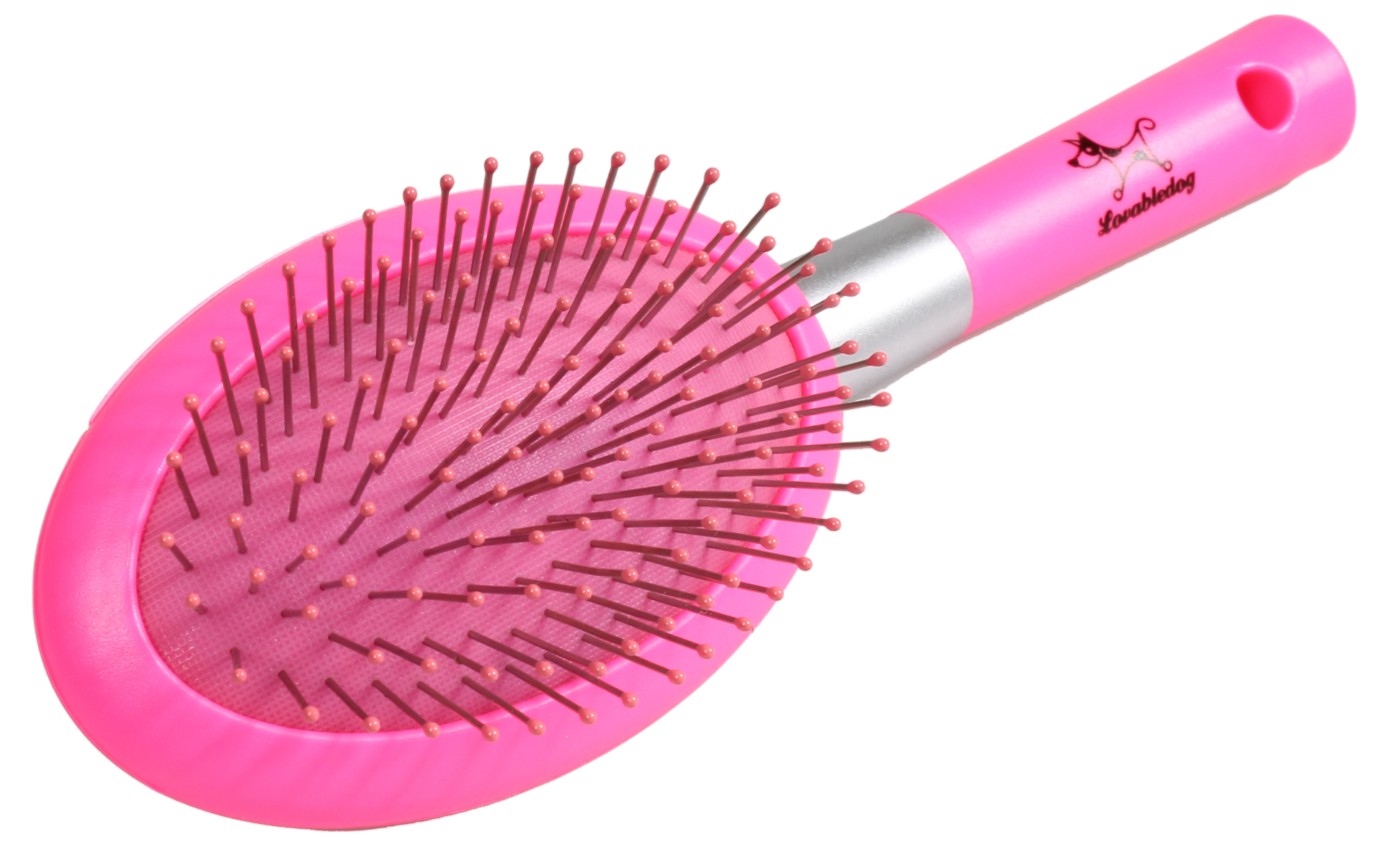 Lovabledog017超柔軟圓頭鋼梳