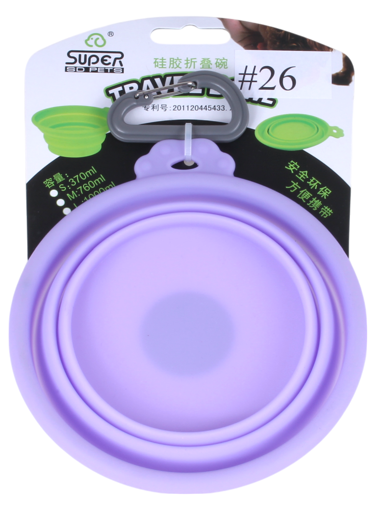 SUPERPET 外出折疊碗(中)