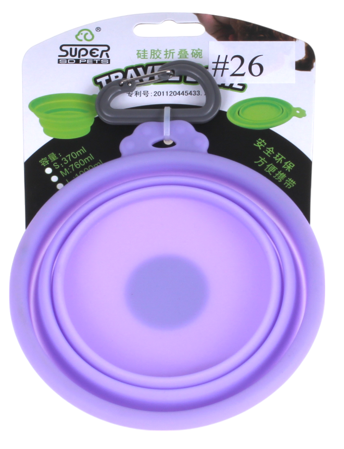 SUPERPET 外出折疊碗(中)