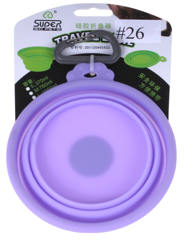 SUPERPET 外出折疊碗(中)