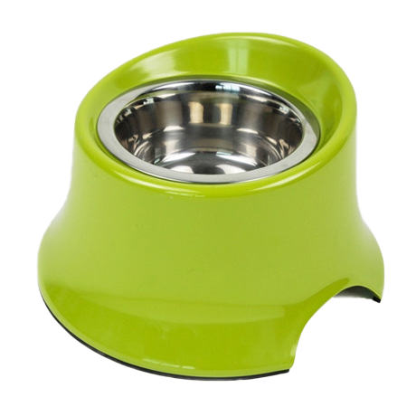 斜口 "高身" 美耐皿不銹鋼碗(中)