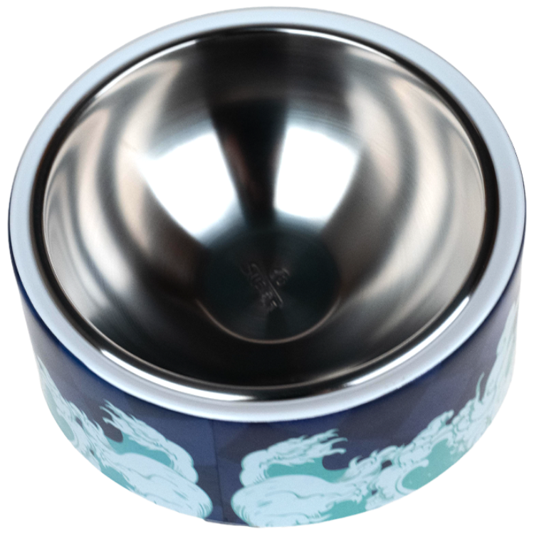 美耐皿圖案傾斜圓碗