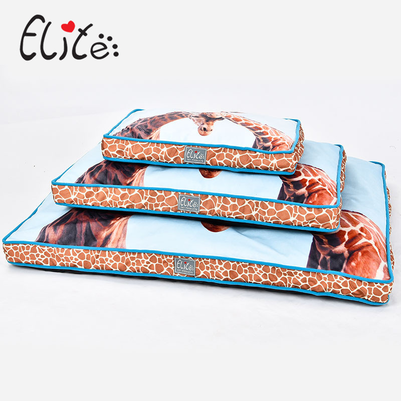 野性草原長頸鹿印花墊(可拆洗)