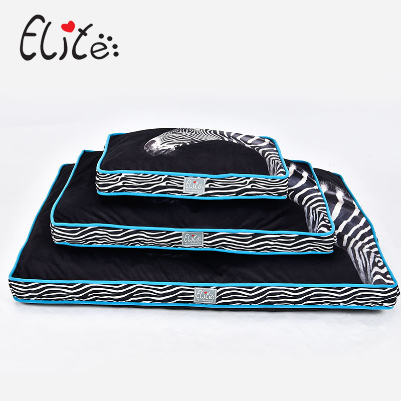 野性草原斑馬印花墊(可拆洗)