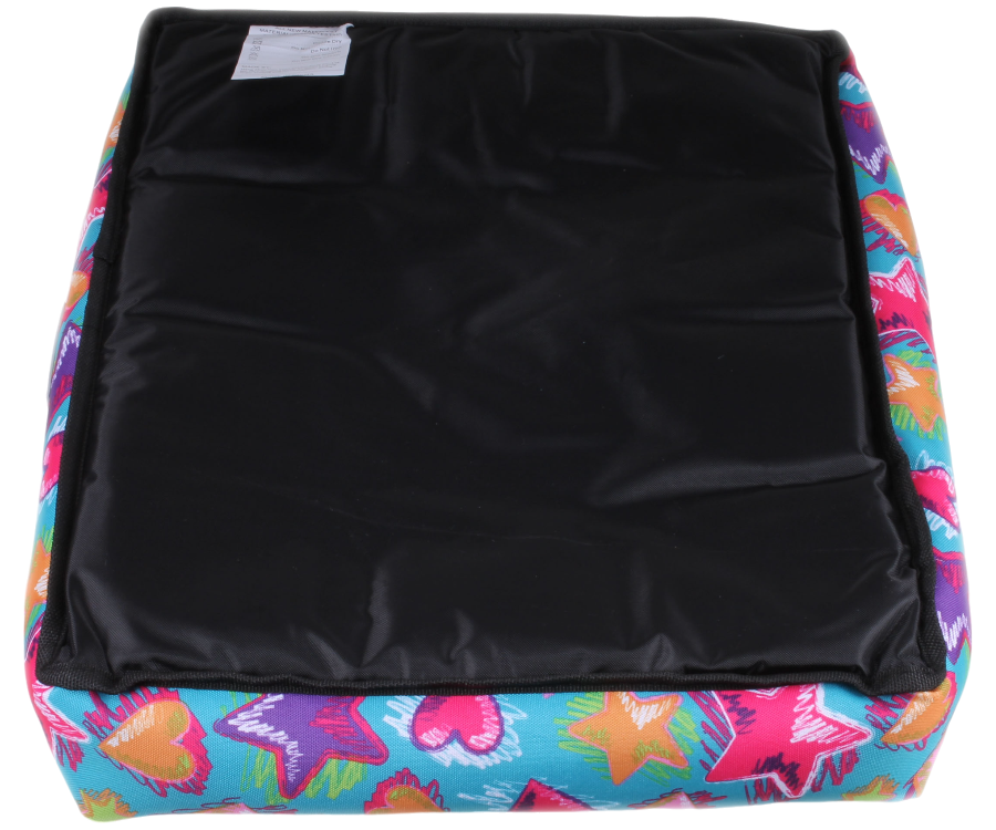 粉藍星星牛津布四季墊 (配墊)