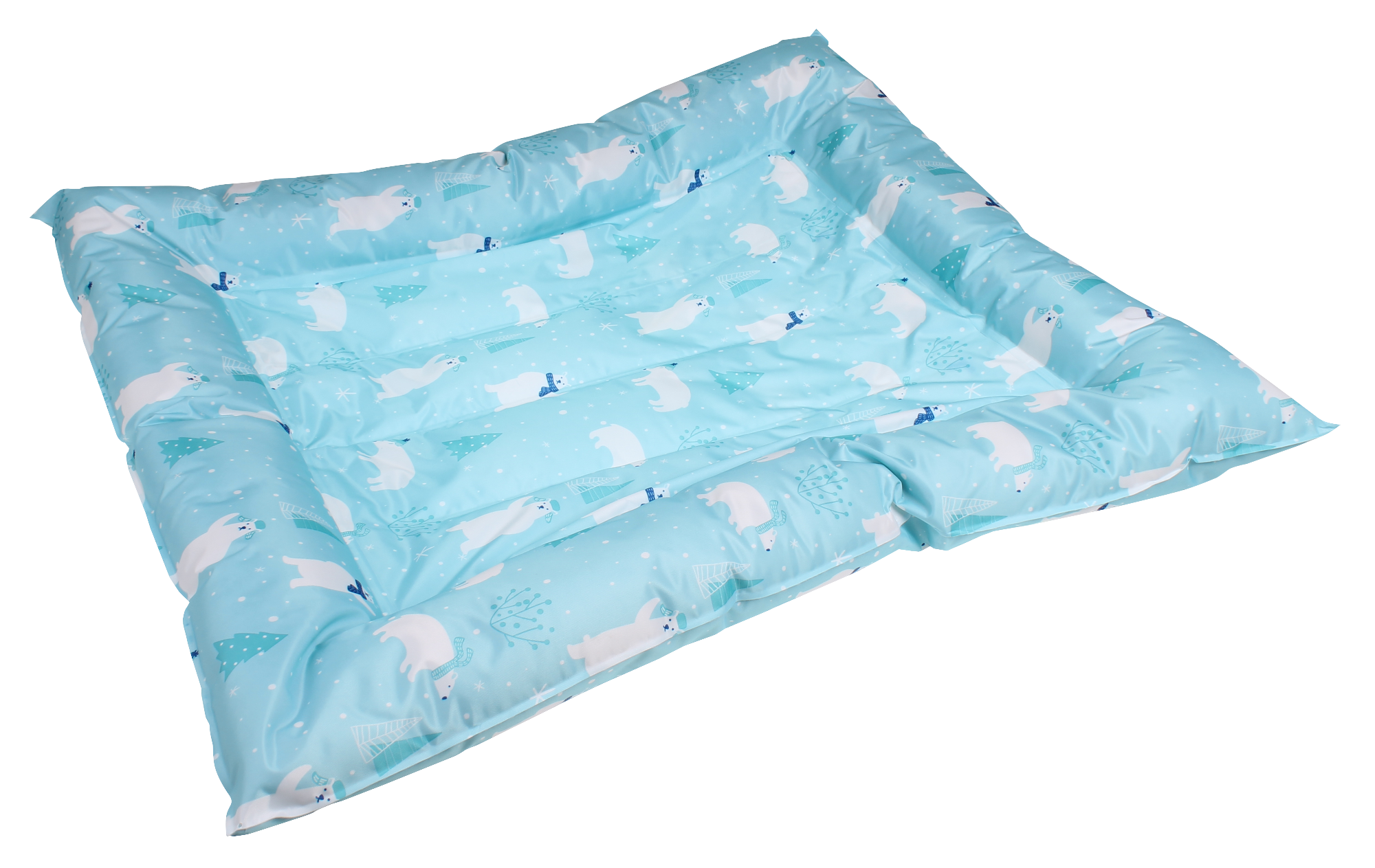 北極熊方形冰墊