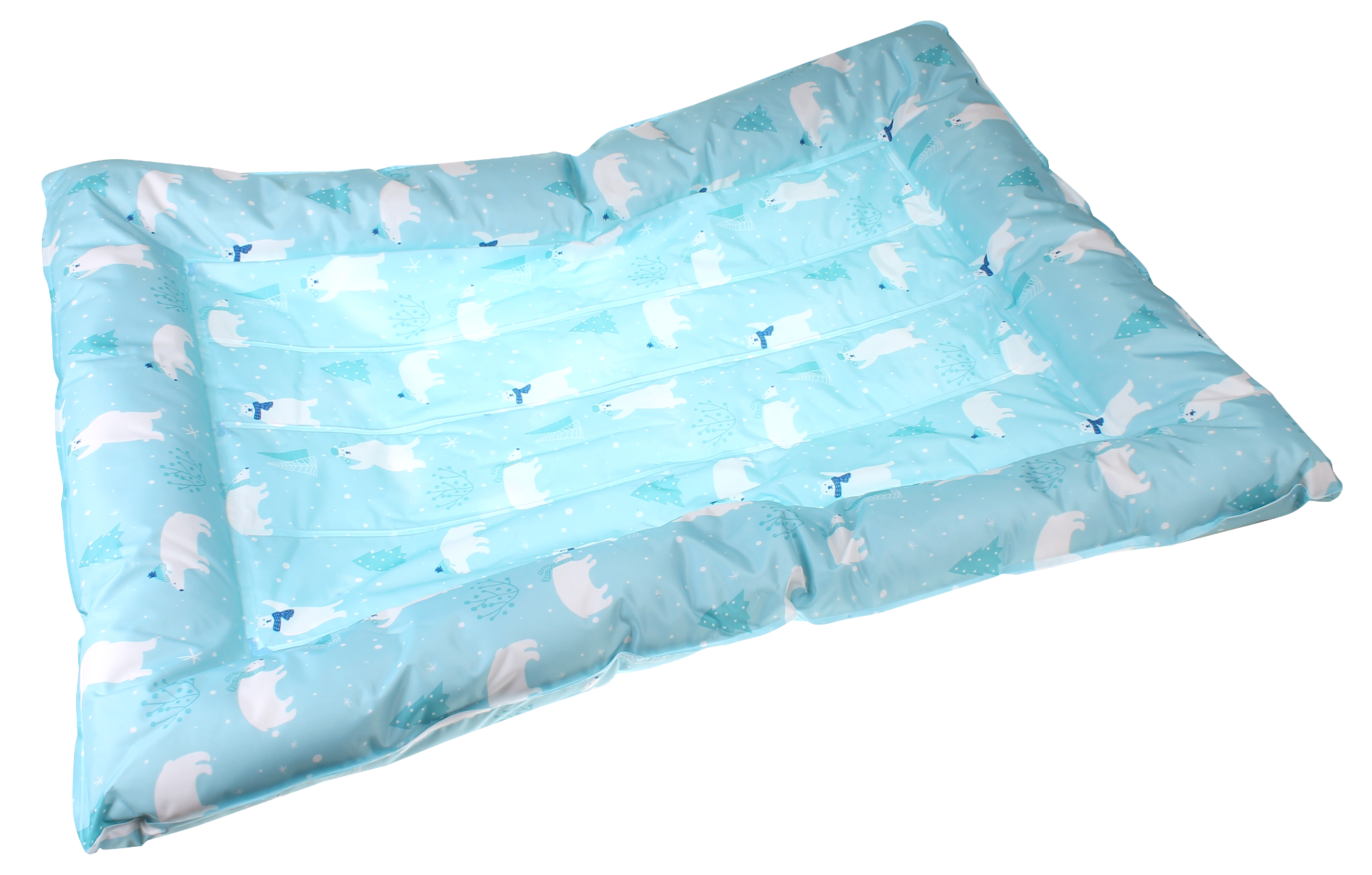 北極熊方形冰墊