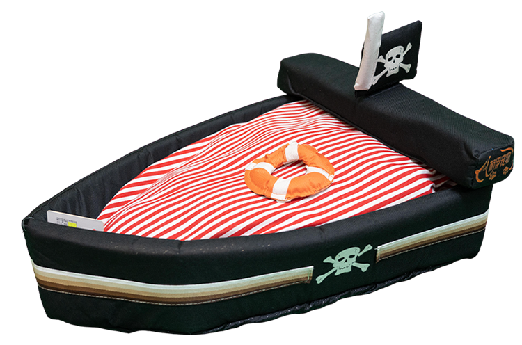 海盜船寵物床~配墊