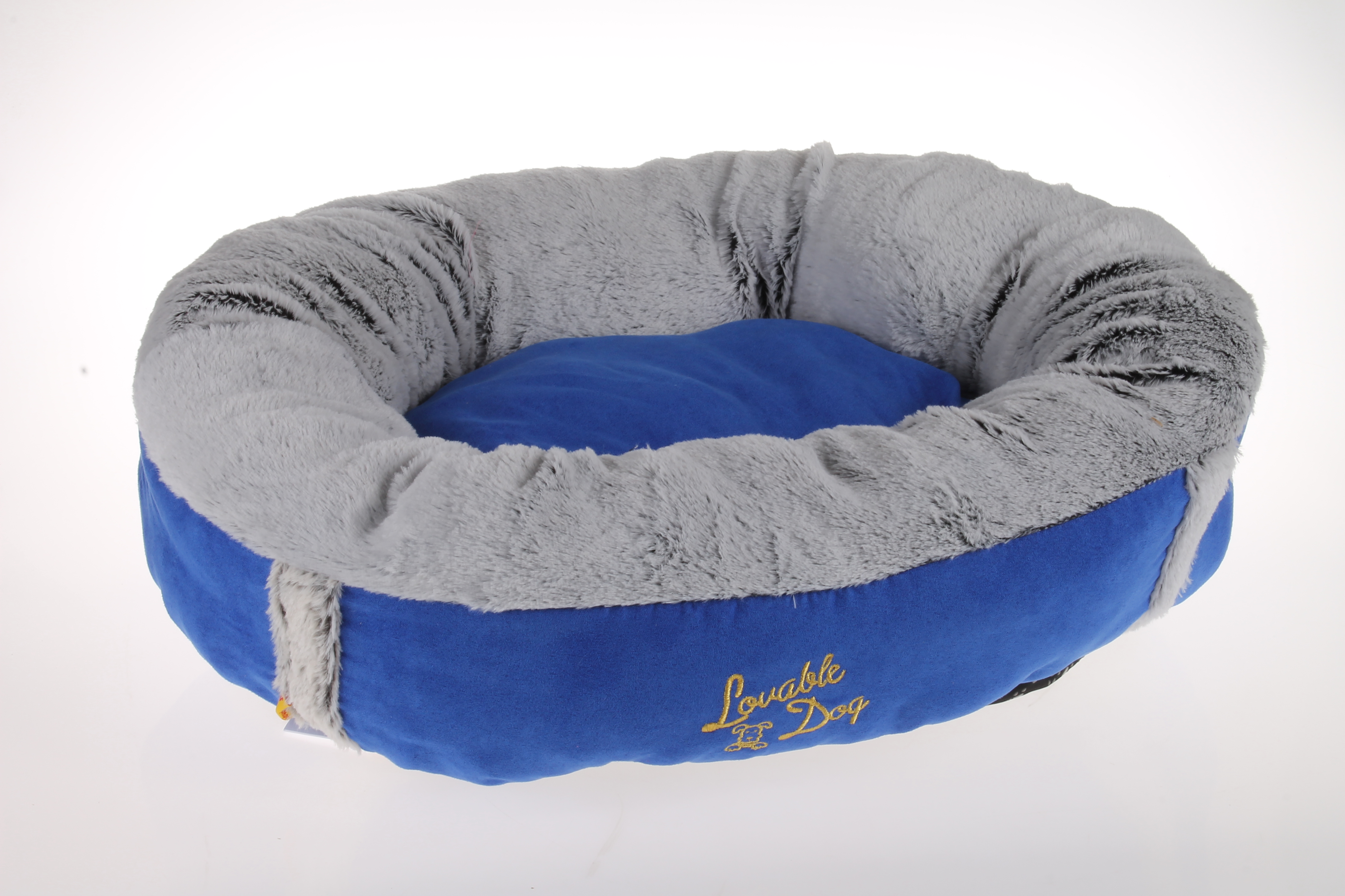 Lovabledog 麂皮絨圓床