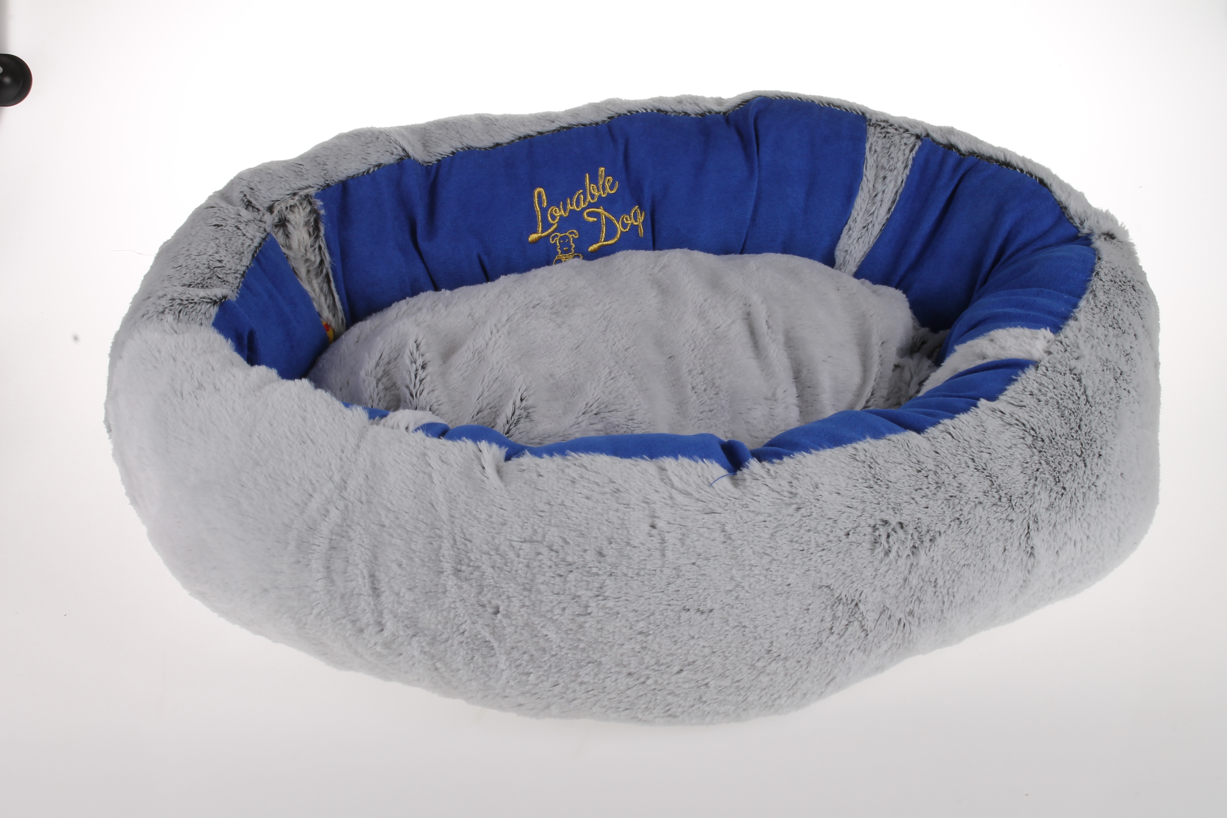 Lovabledog 麂皮絨圓床