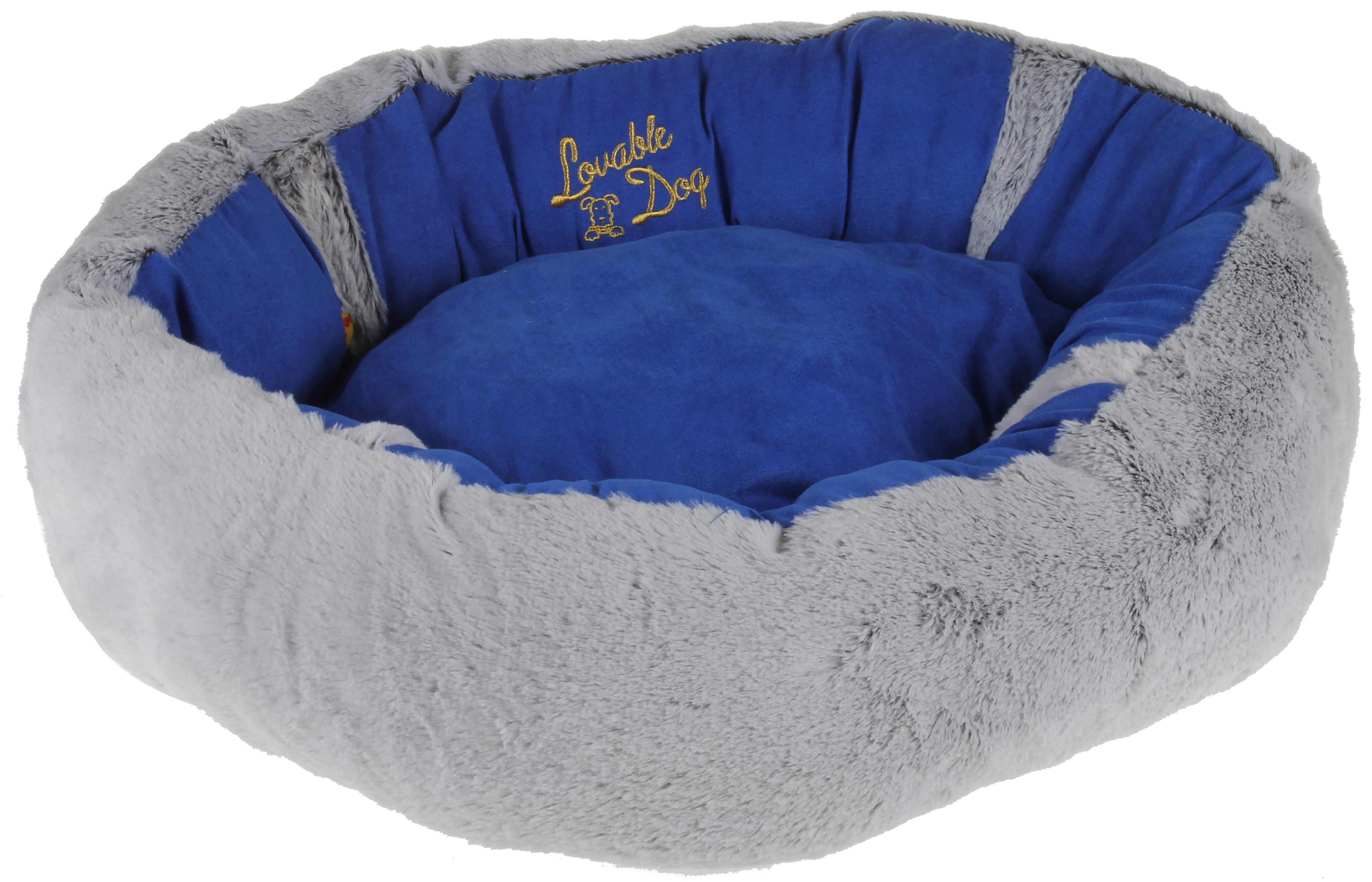 Lovabledog 麂皮絨圓床