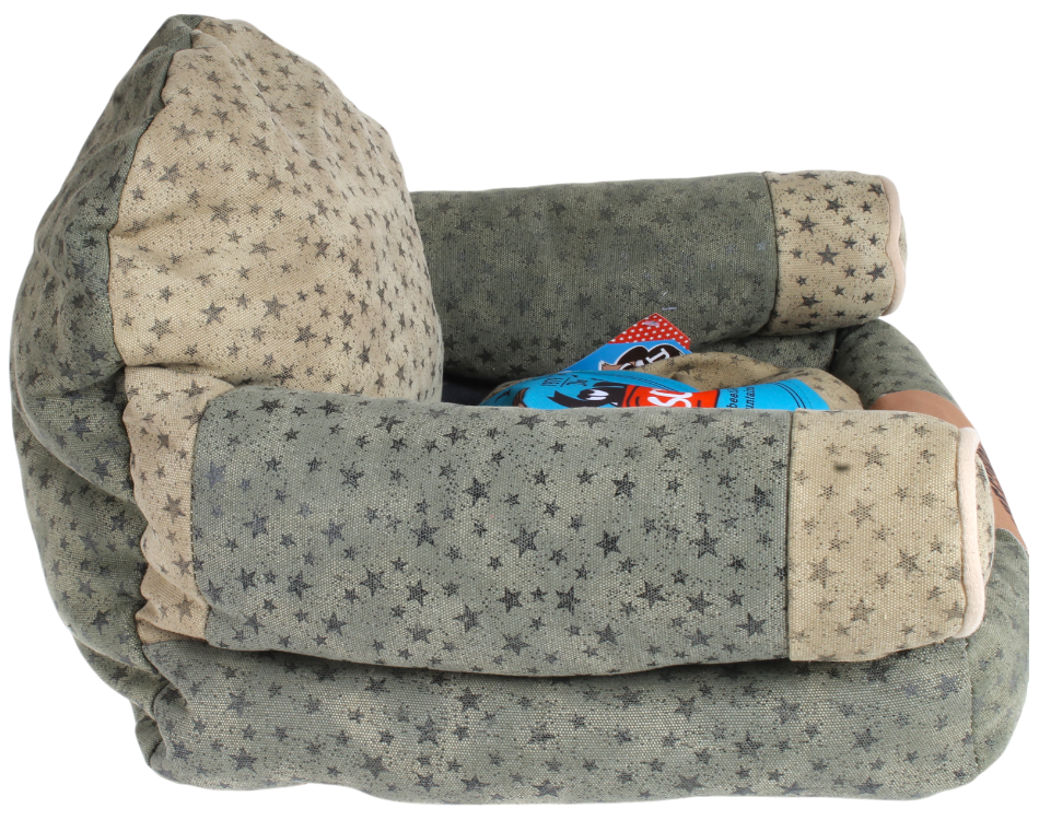 星星扶手沙發床  (墊及扶手可拆洗)