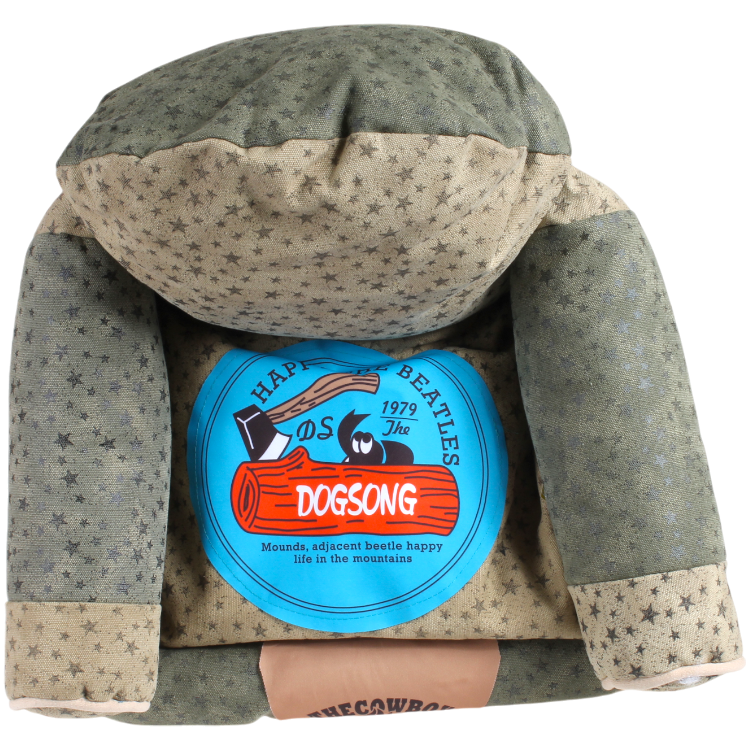 星星扶手沙發床  (墊及扶手可拆洗)