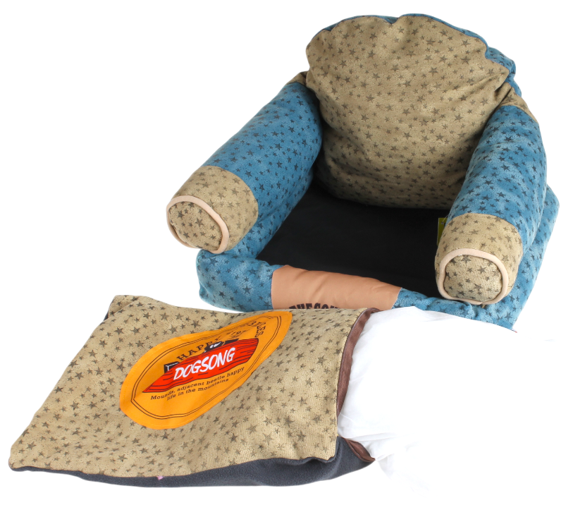 星星扶手沙發床  (墊及扶手可拆洗)