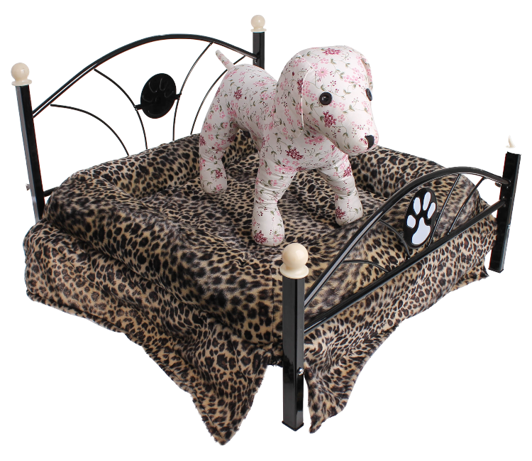 典雅鐵架床(墊可拆洗)