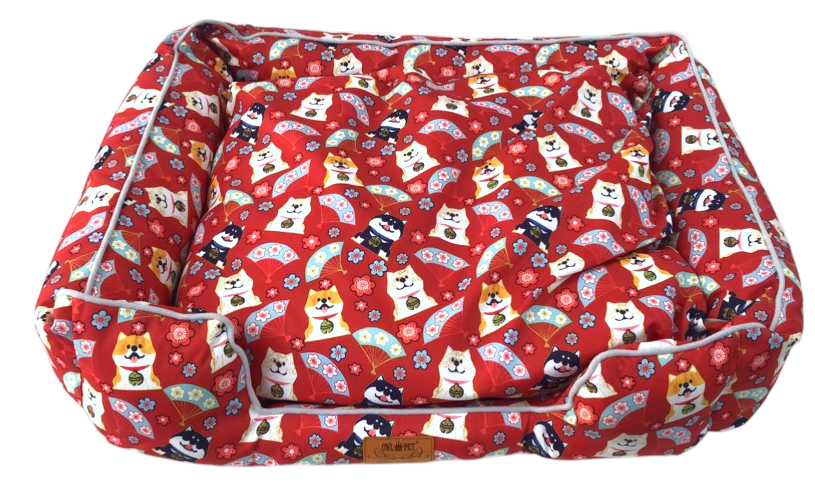 OP獨角獸圖案優質柔軟綿布床
 (配墊)(全拆洗)