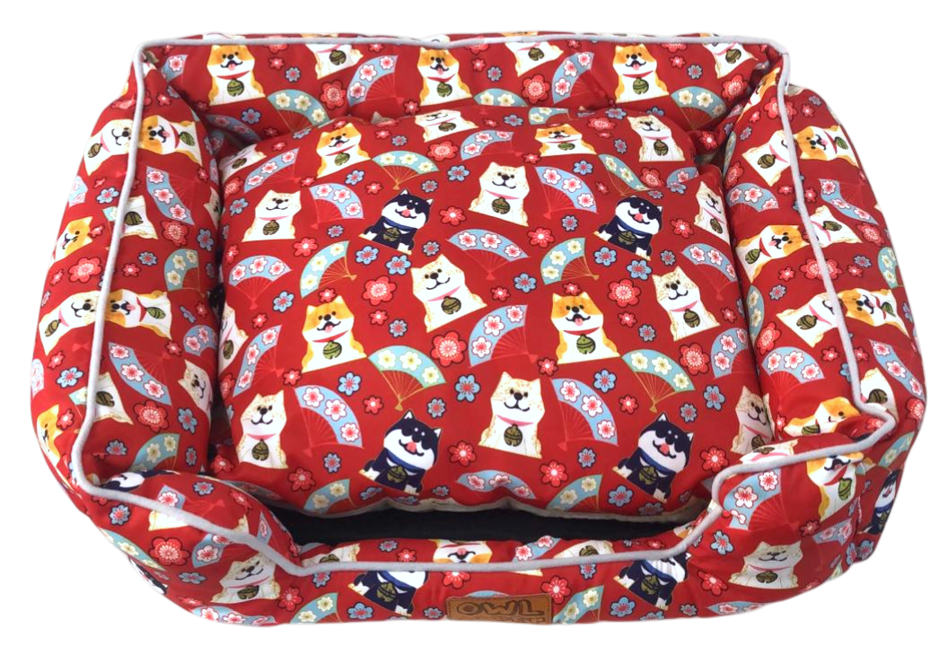 OP獨角獸圖案優質柔軟綿布床
 (配墊)(全拆洗)