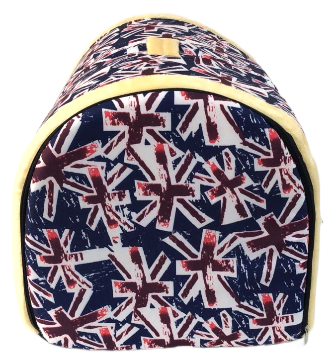 英國旗折疊式兩用窩 (配墊)(墊可拆洗)