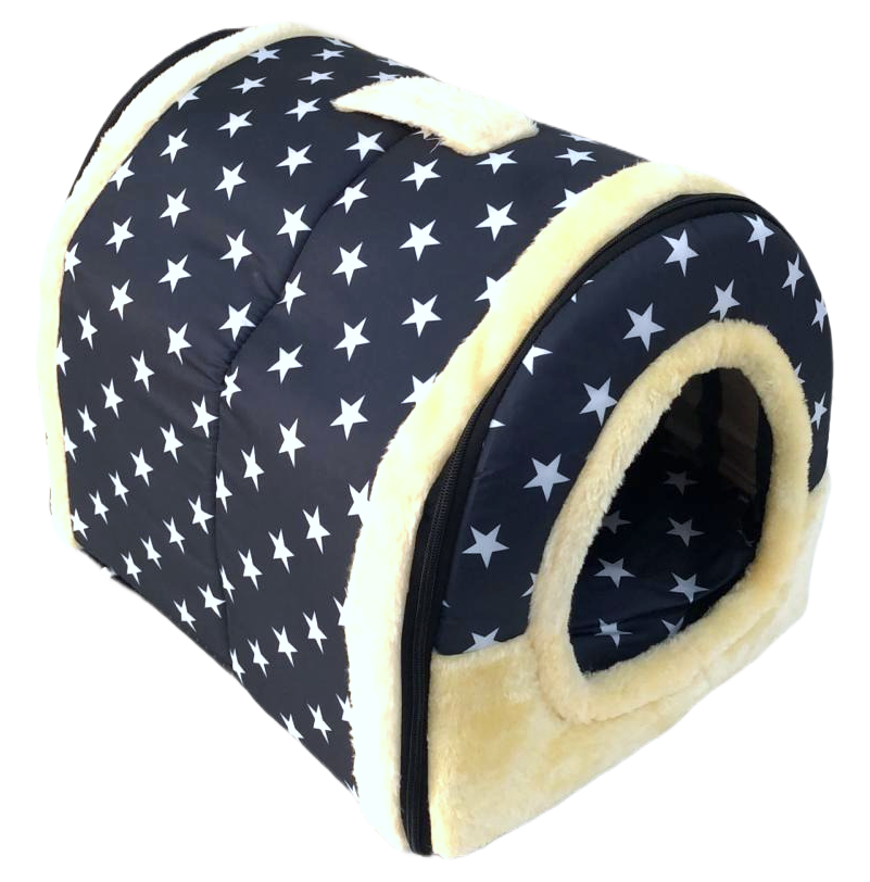 藍星星折疊式兩用窩 (配墊)(墊可拆洗)