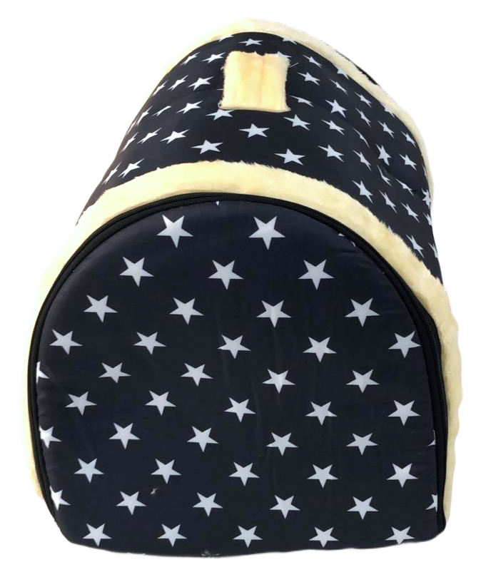 藍星星折疊式兩用窩 (配墊)(墊可拆洗)