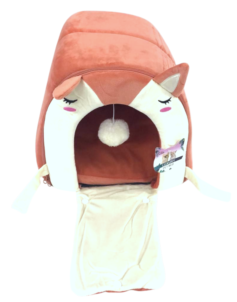 SRW-0028-S 狐狸造型敝開式寵物屋