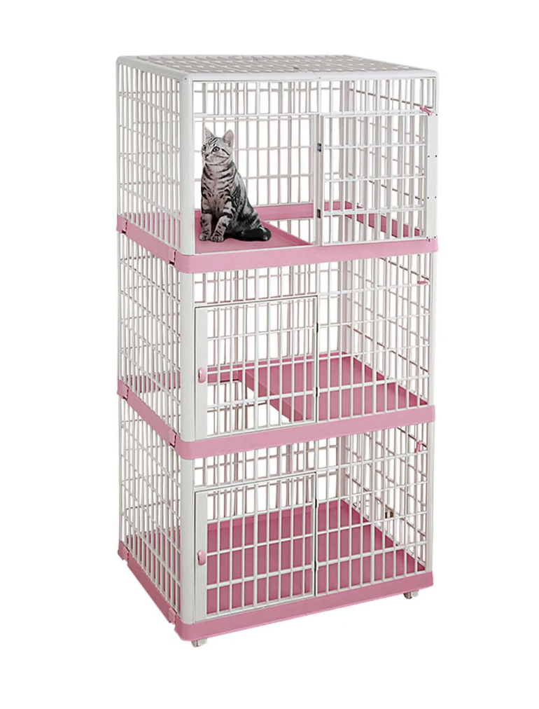 PLAY813 日本IRIS 活動式三層貓籠