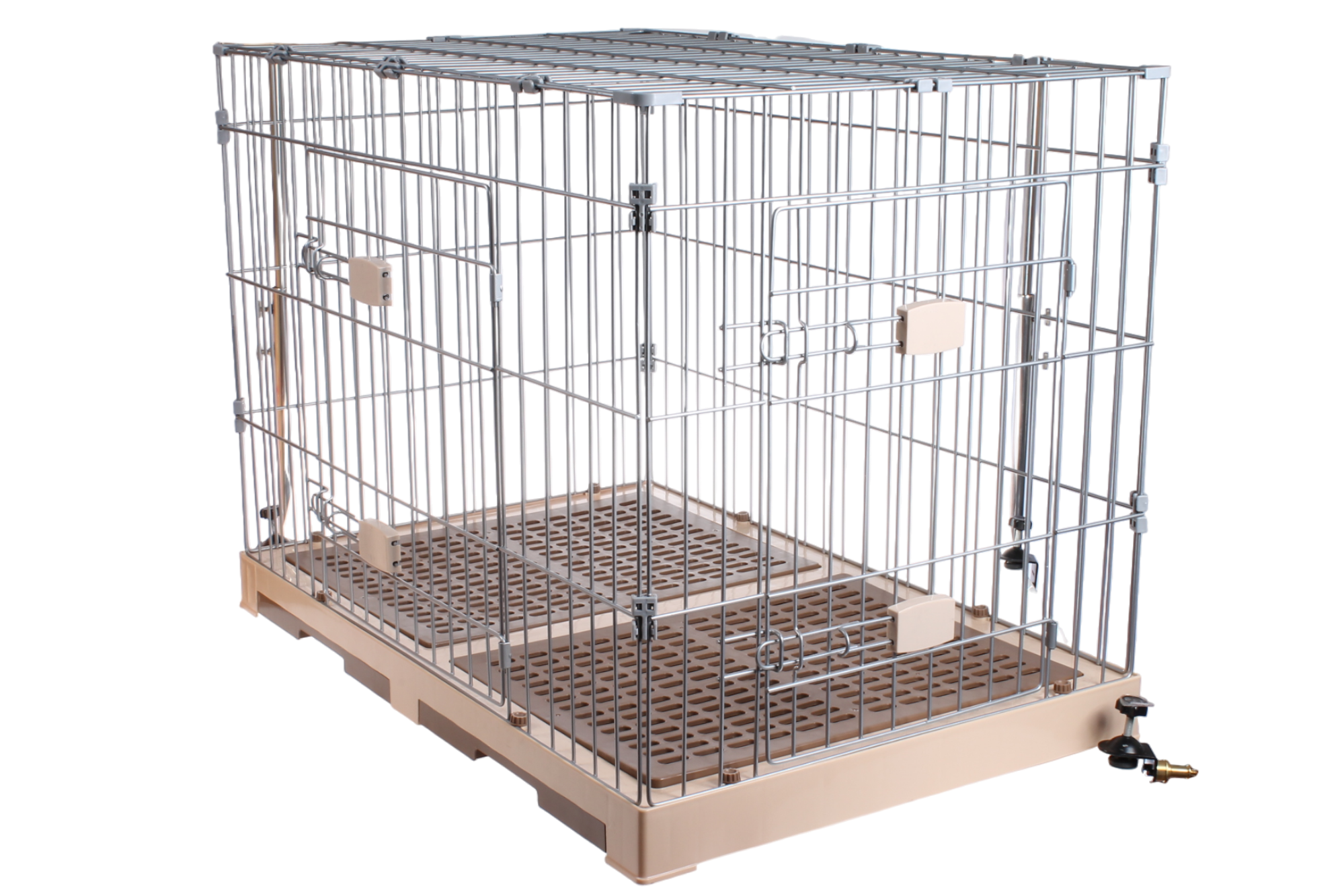 特大雙門噴粉安全底盤組合(附轆子)