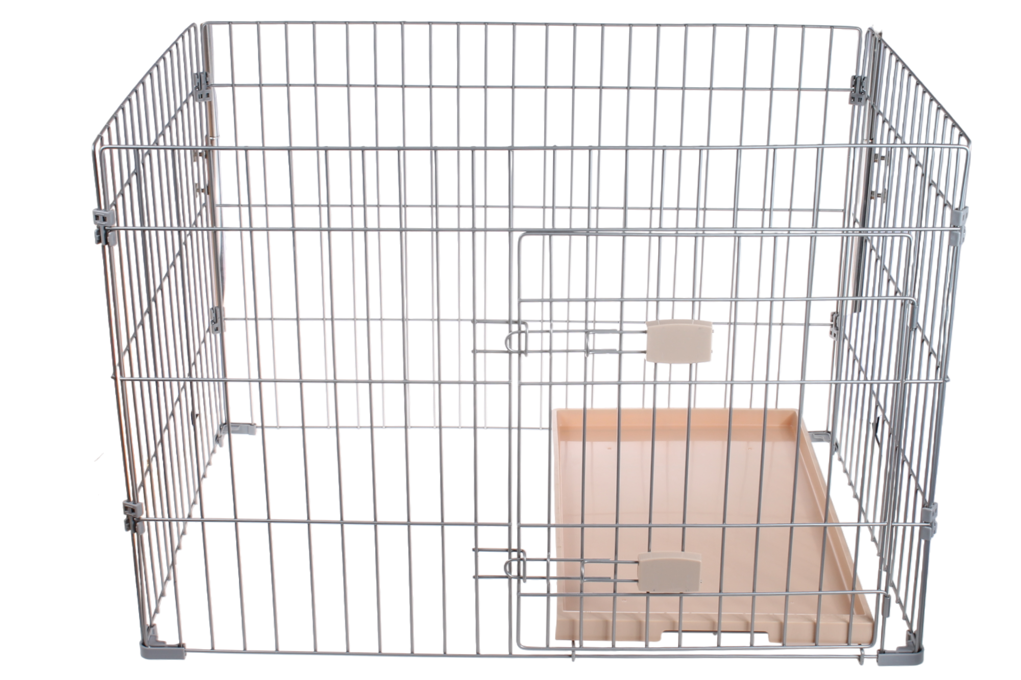 特大組合噴粉貓籠 (附層網) (貓籠必須配組合籠才能使用/當圍欄可獨立使用)