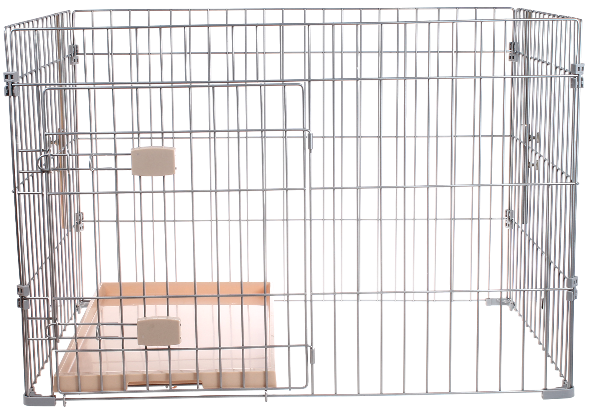 特大組合噴粉貓籠 (附層網) (貓籠必須配組合籠才能使用/當圍欄可獨立使用)