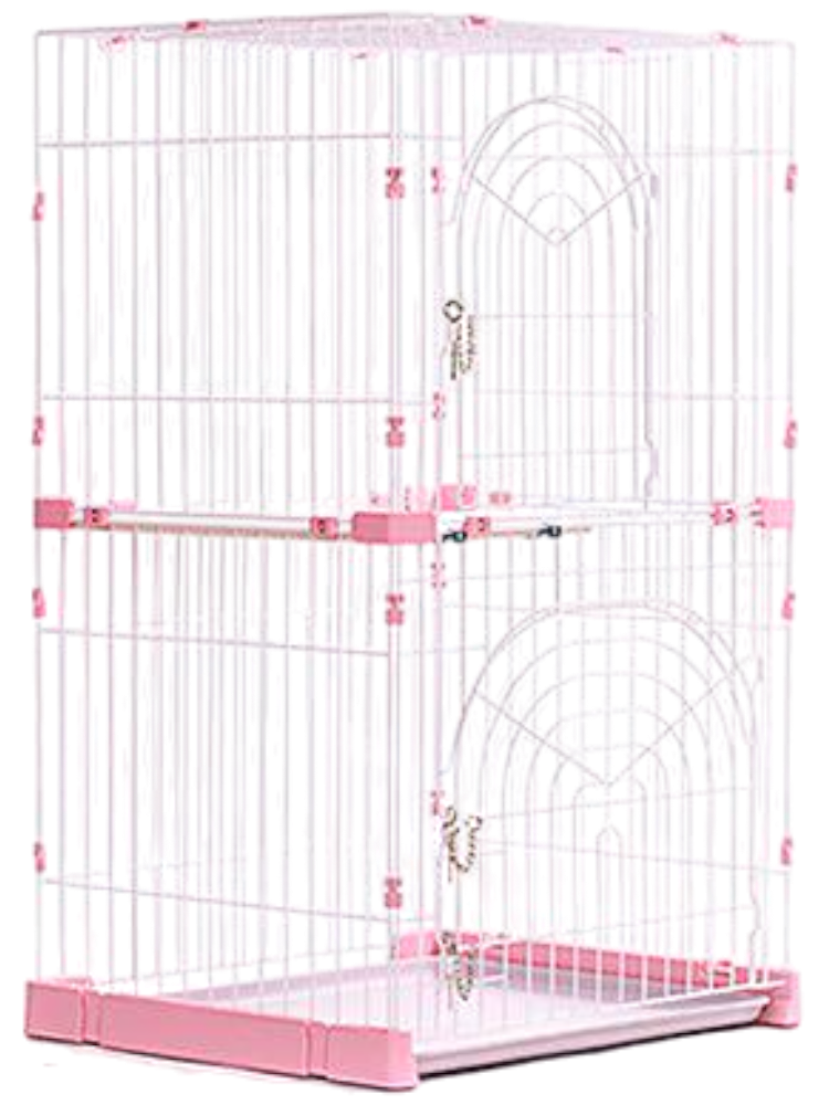 日本IRISPC-702趟盤式雙層貓籠