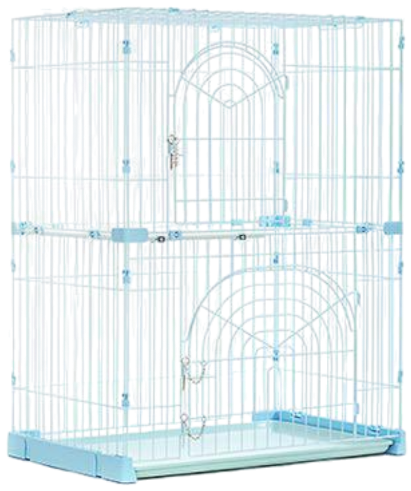 日本IRISPC-702趟盤式雙層貓籠