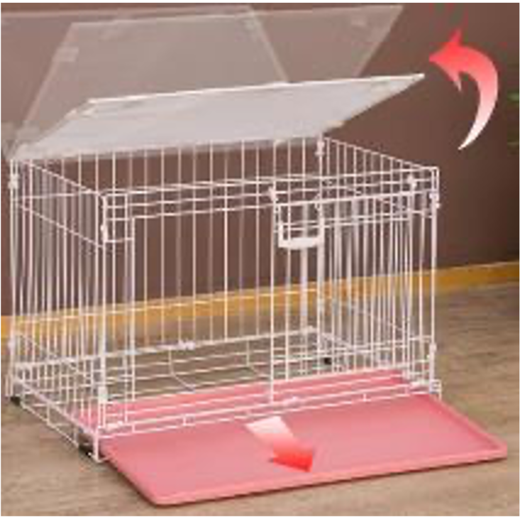 日本IRISWJK-900活動趟盤式網頂寵物籠