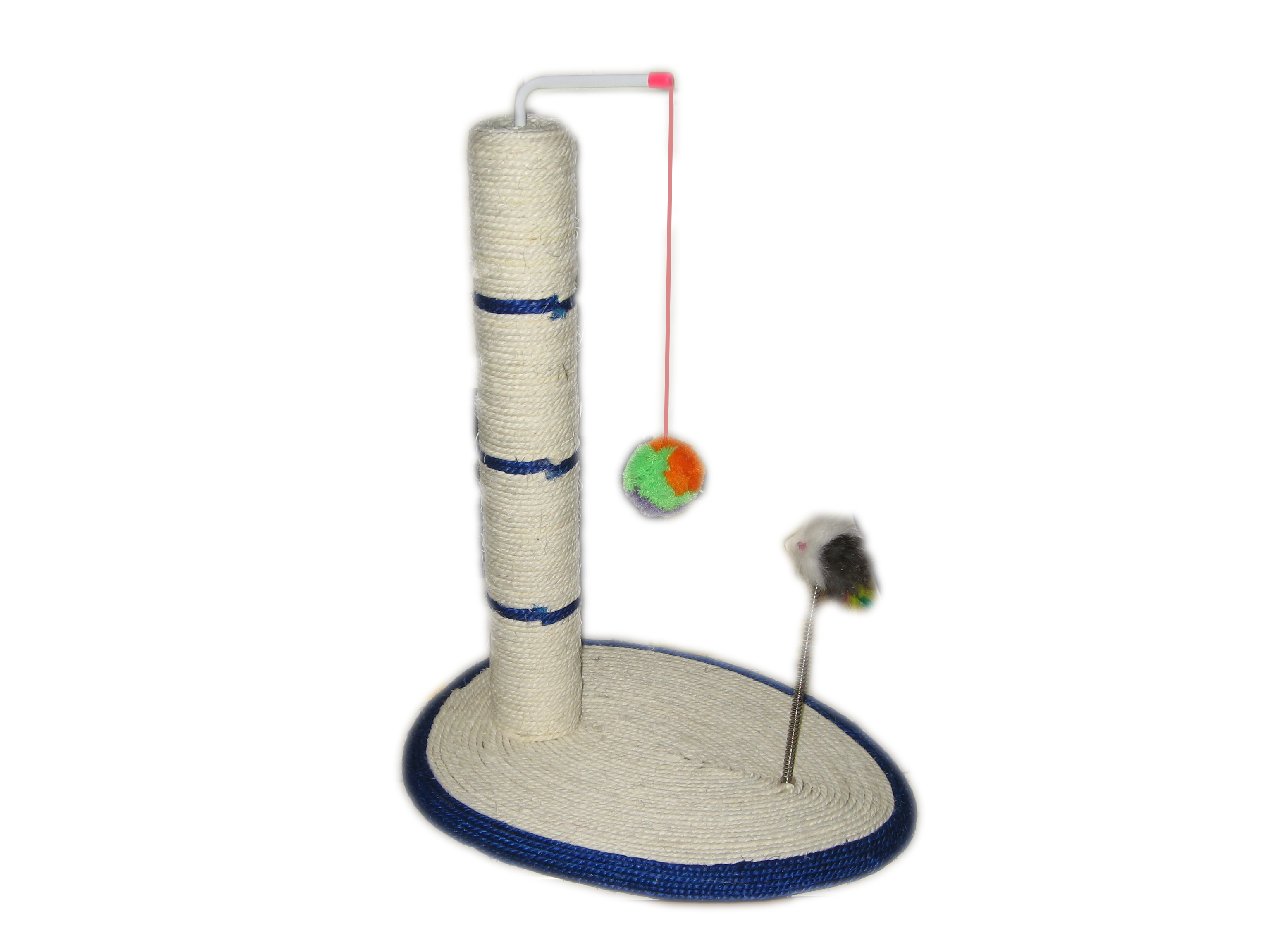 蛋型轉動貓抓柱