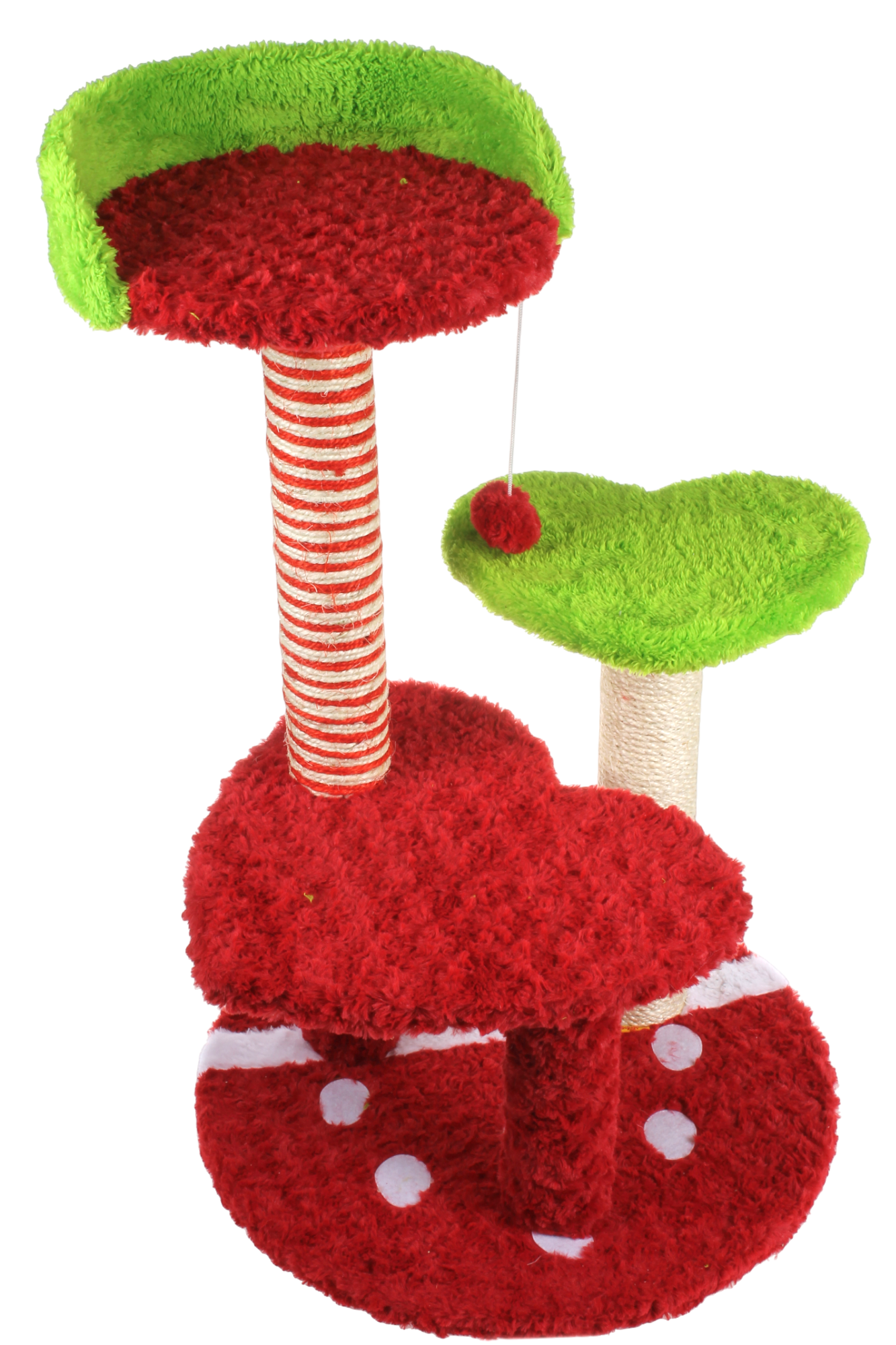 LD 草莓四層貓抓架