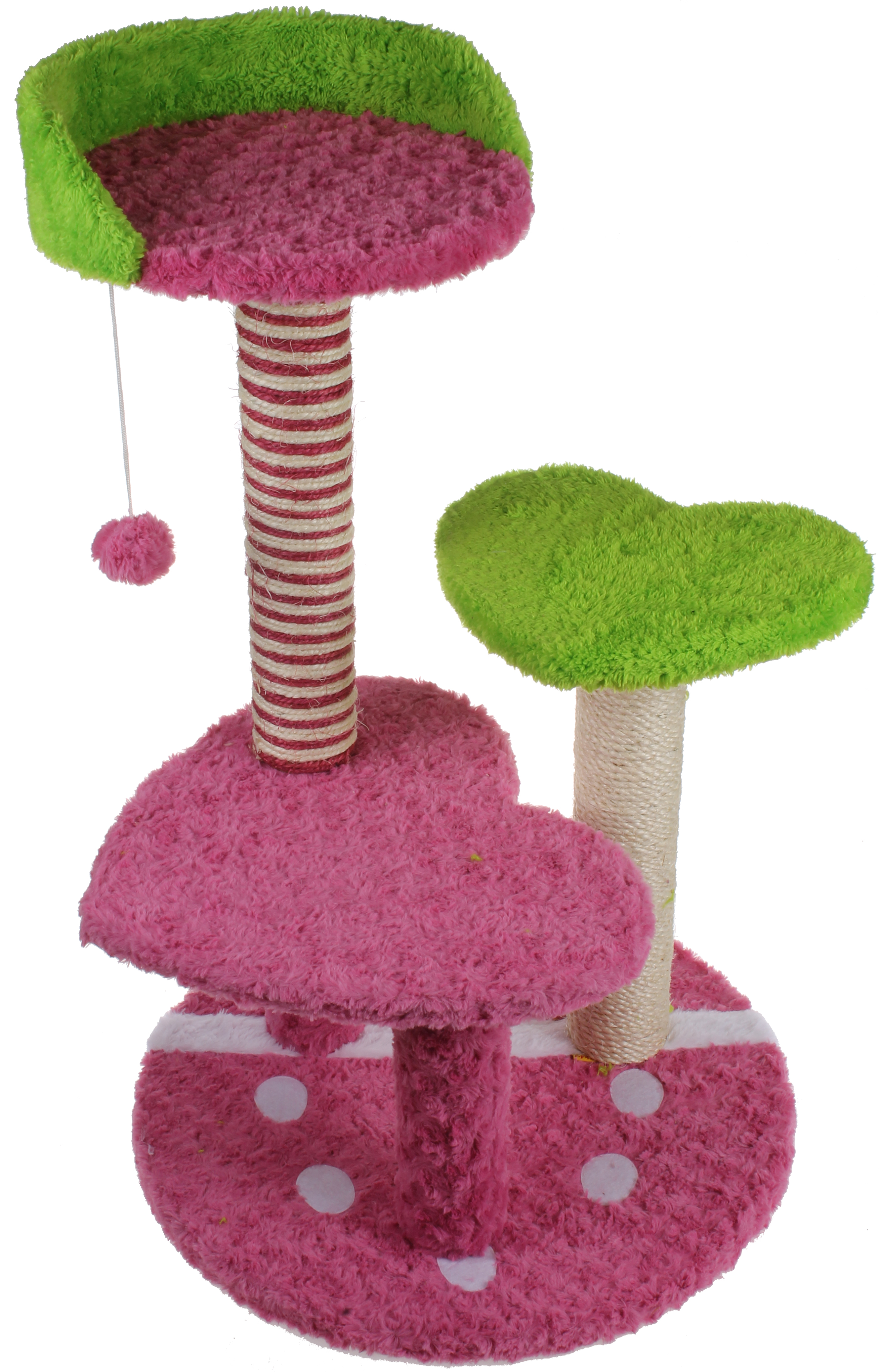 LD 草莓四層貓抓架