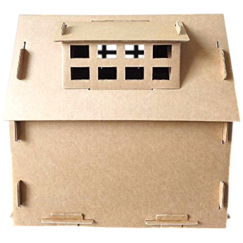 紙品貓豪宅(附貓草)