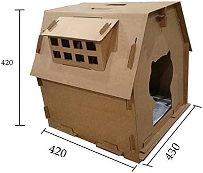 紙品貓豪宅(附貓草)