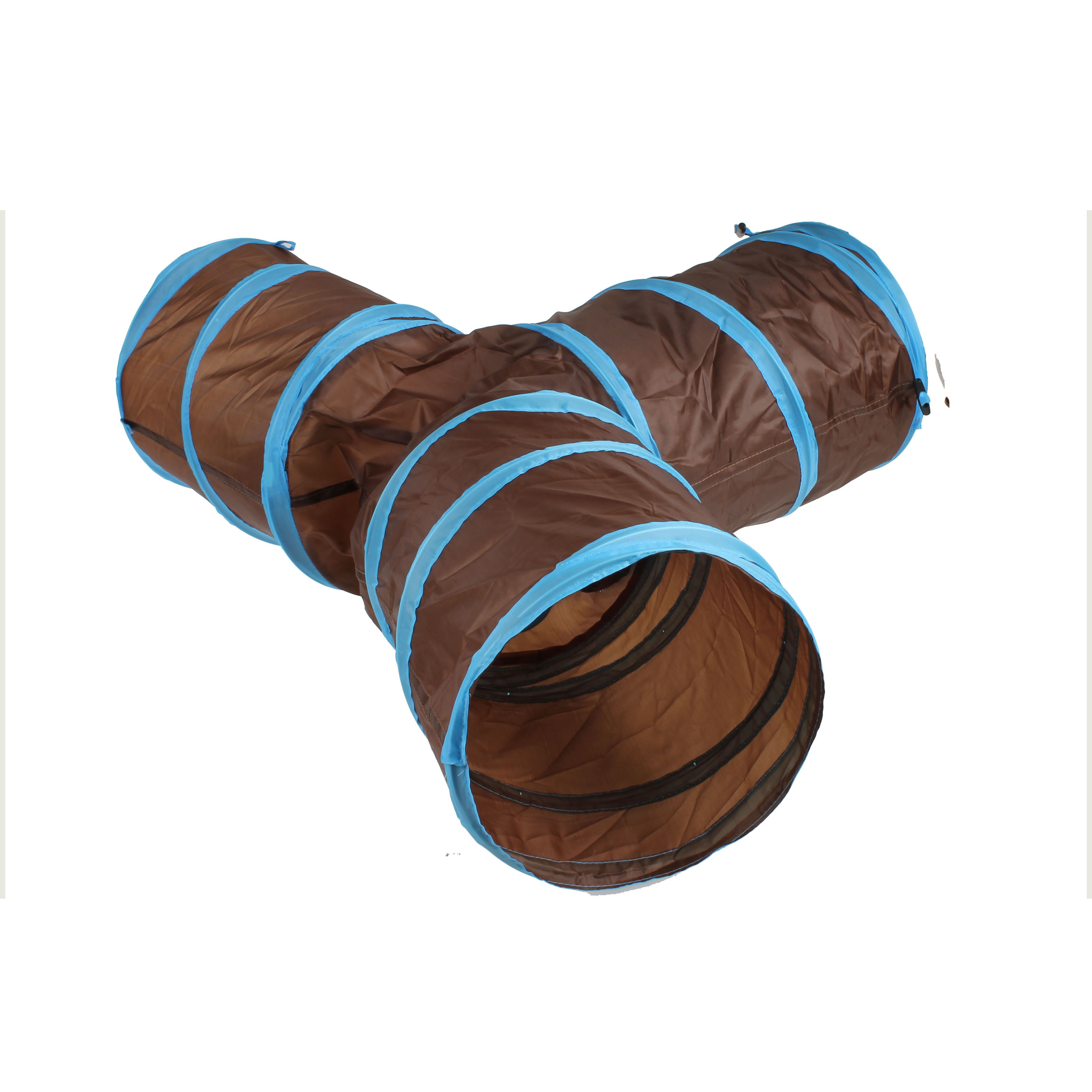 T型四孔貓隧道玩具