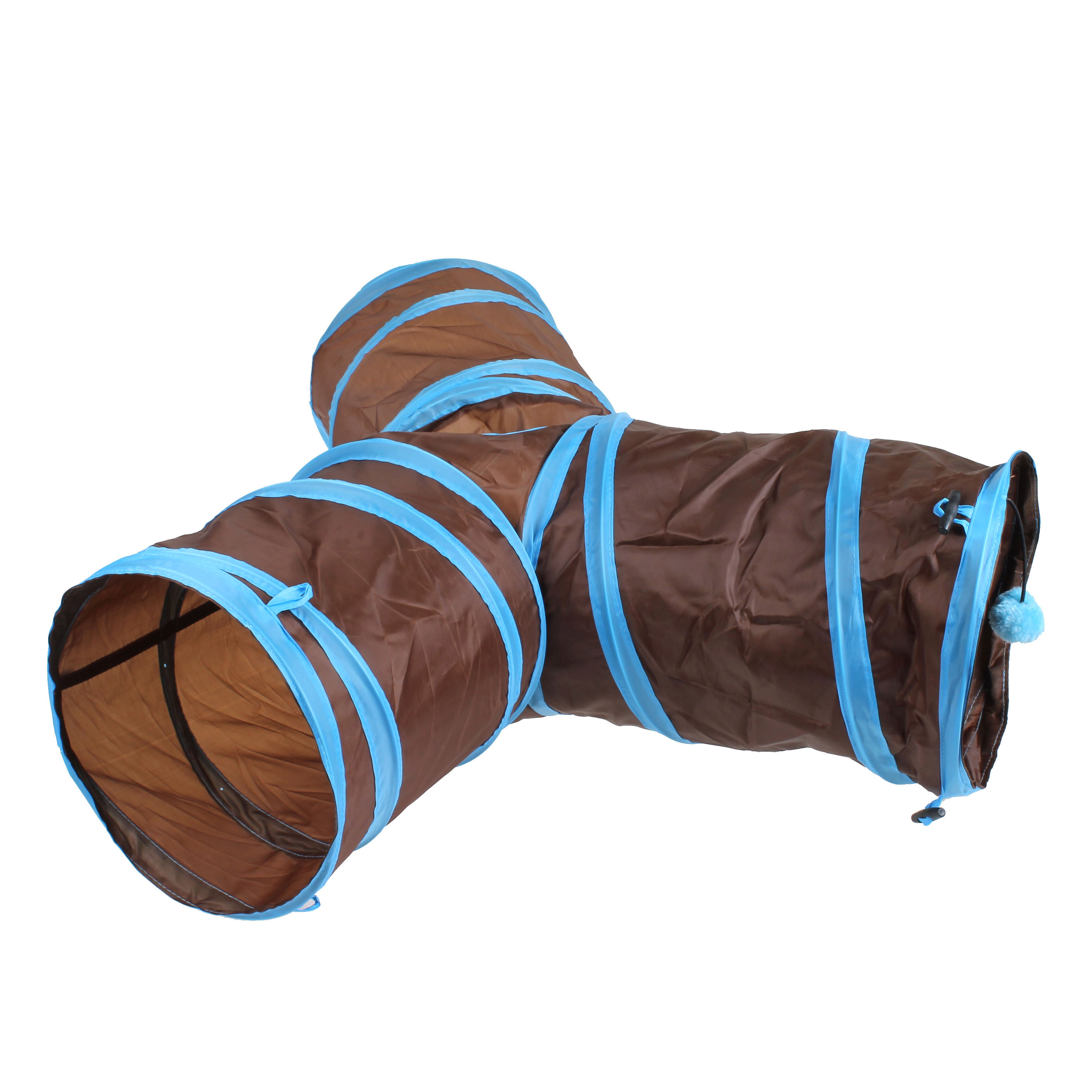 T型四孔貓隧道玩具