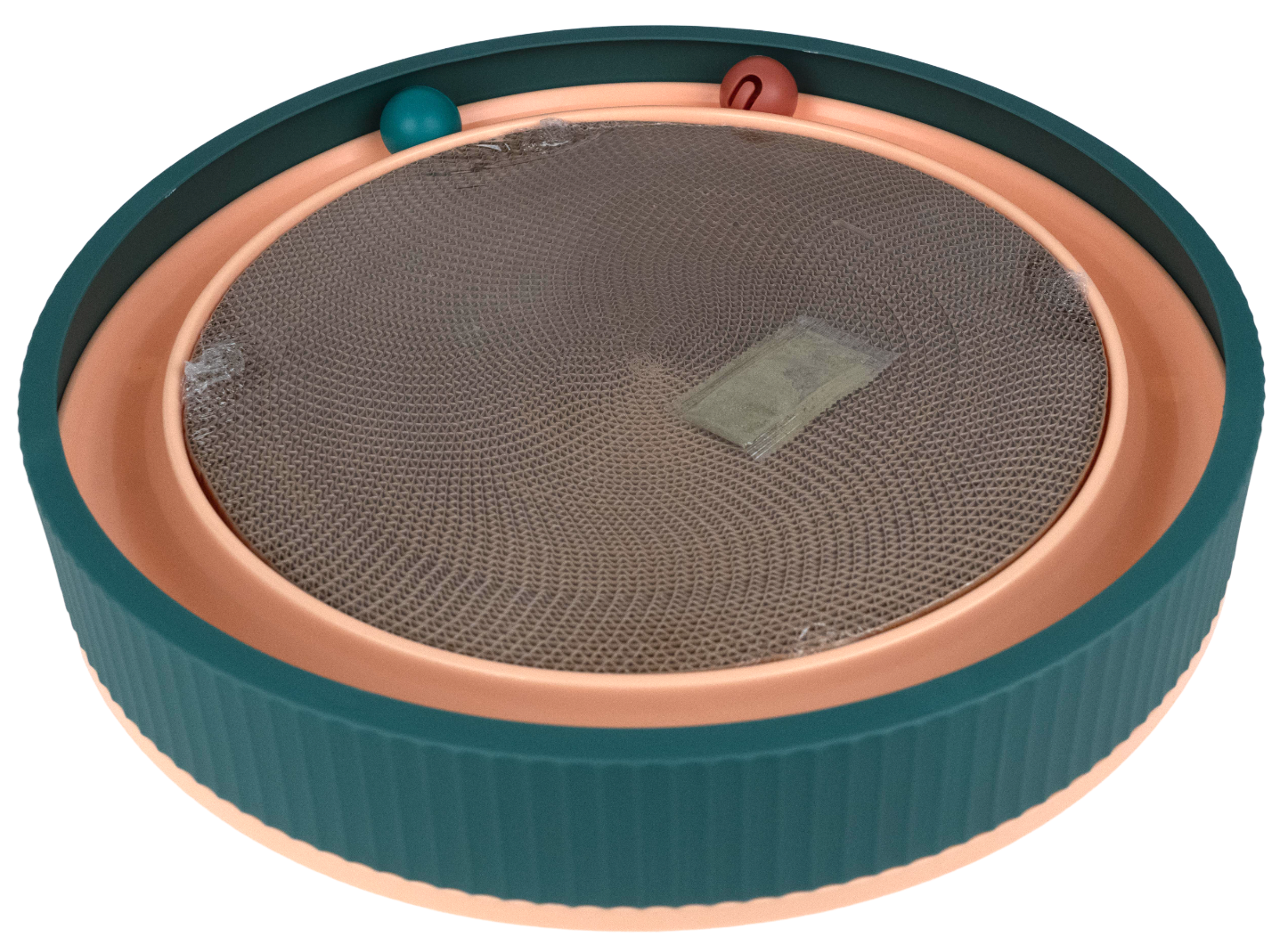 兩用圓盆賽球貓紙抓窉