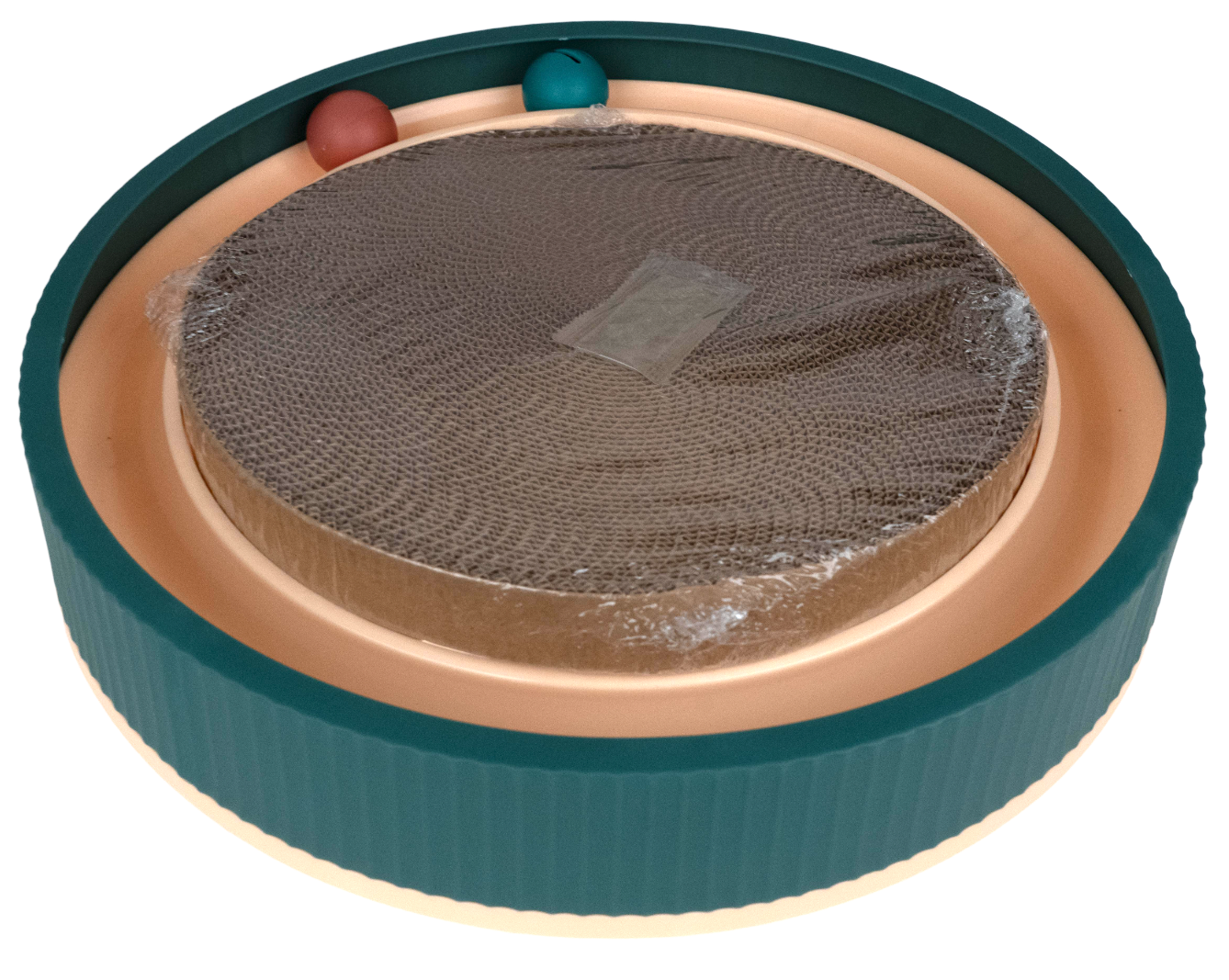 兩用圓盆賽球貓紙抓窉