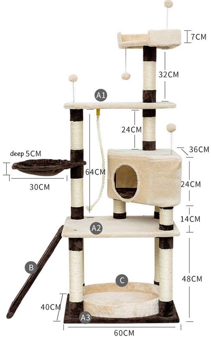 BMT0008豪華貓爬架