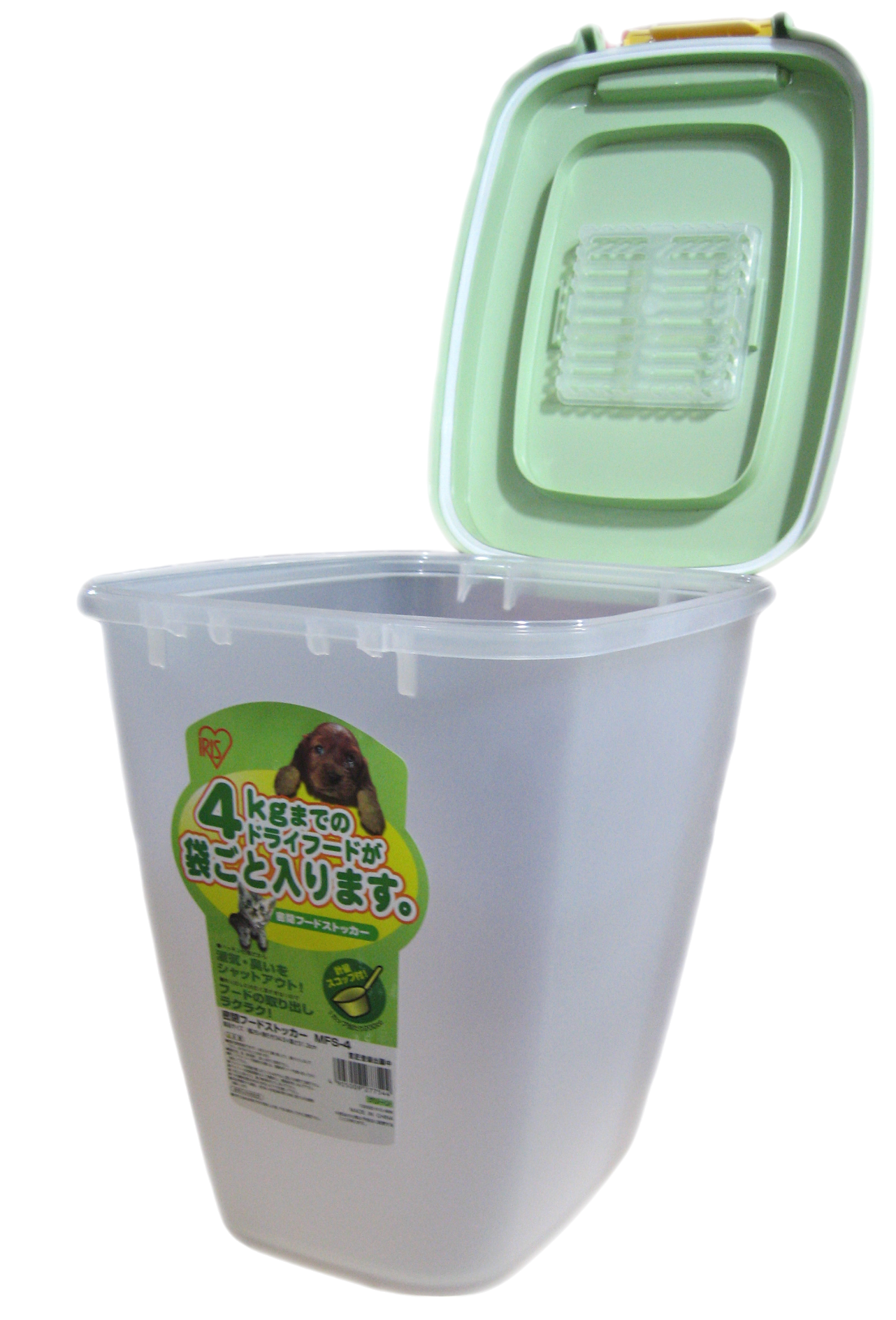 日本 IRIS MFS-4 密閉存食物桶 4KG