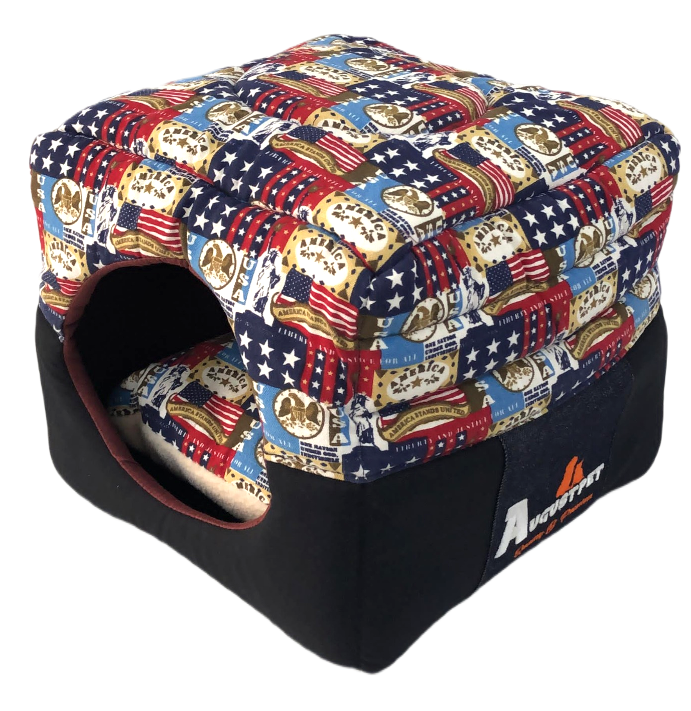 Augustpet 自由女神藍底兩用窩