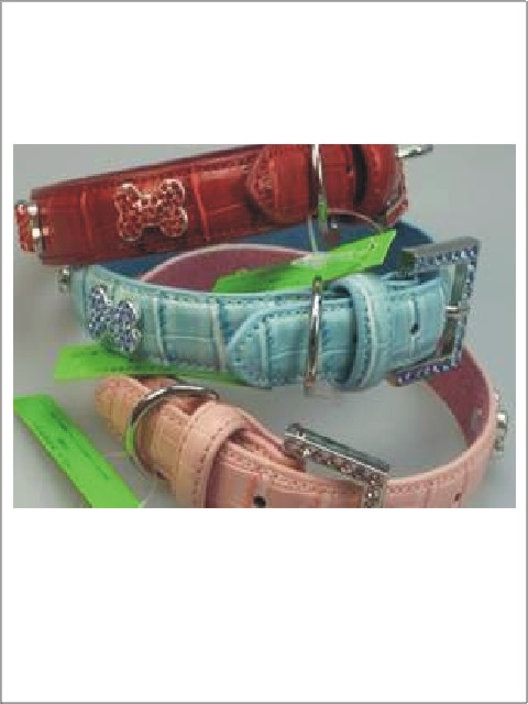 Lovabledog 鱷魚皮閃石骨頸帶