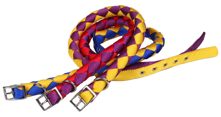 SW 尼龍編織圓頸帶